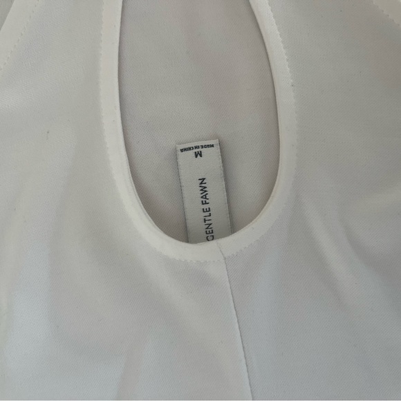 Gentle Fawn white tanktop. Size Medium. - Picture 3 of 3